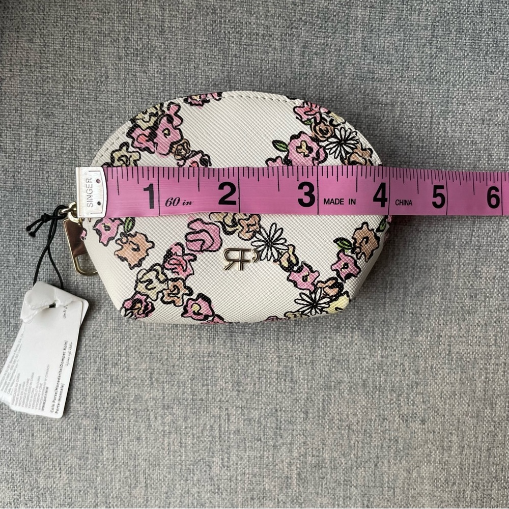 NWT Parfois Floral Print Coin Purse - Picture 5 of 9